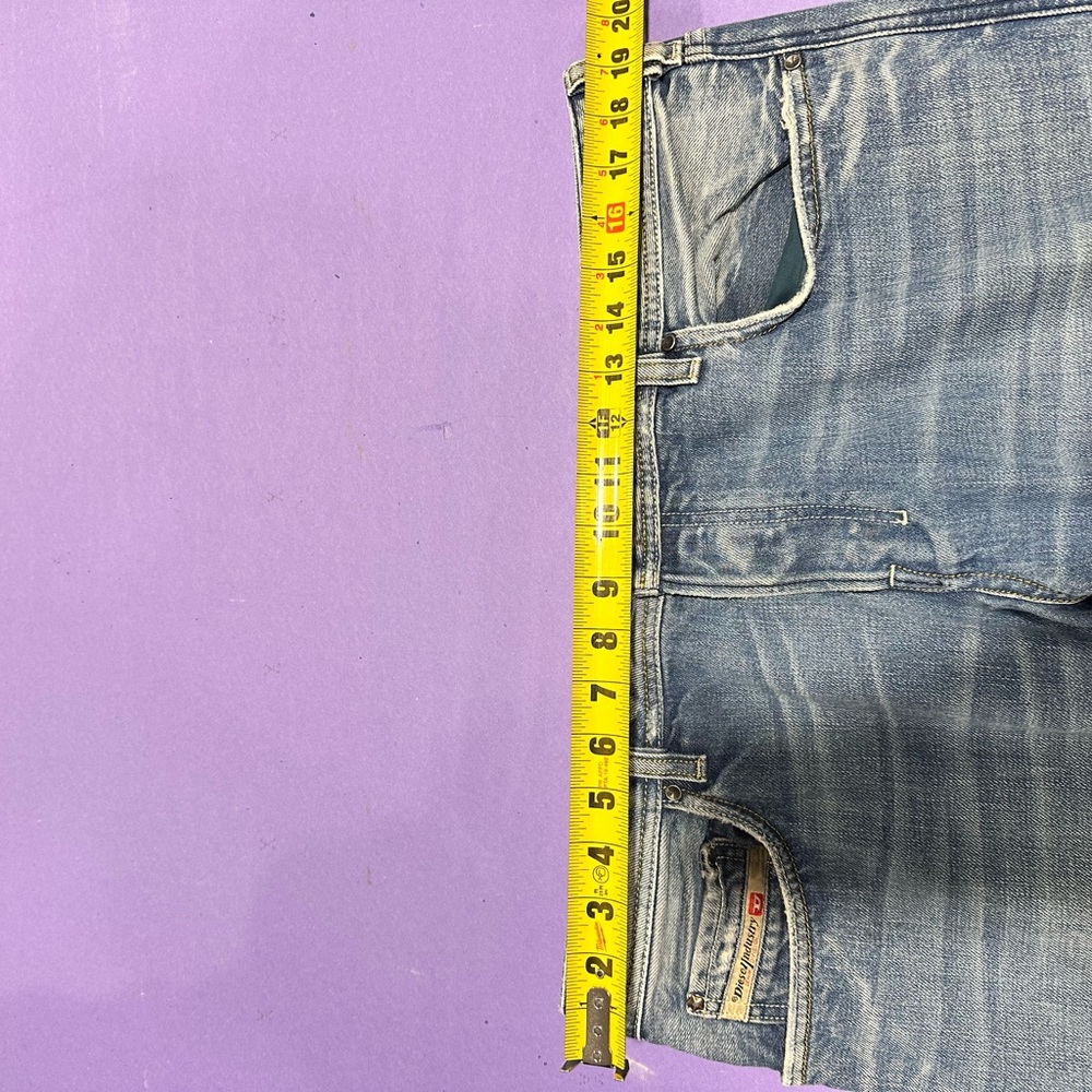 Diesel Men's Faded Blue Straight Jeans - Picture 8 of 11